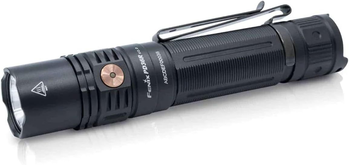 Fenix PD36R V2.0 フラッシュライト 最大1700ルーメン USB-C充電式 アルミニウム合金 IP68防塵防水 タクティカル セキュリティ 警察