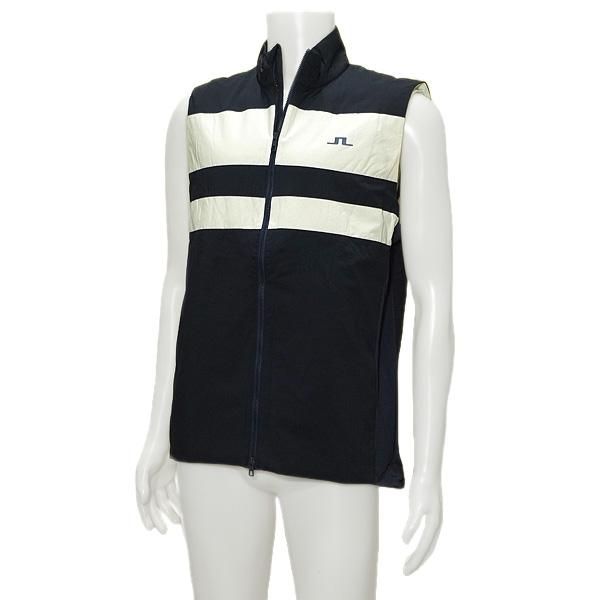 ジェイリンドバーグ J.LINDEBERG メンズ 秋冬 撥水 軽量 防風 ポケッタブル 中綿フルジップベスト 071-43071 LLC-HASEGAWATOSO_COM