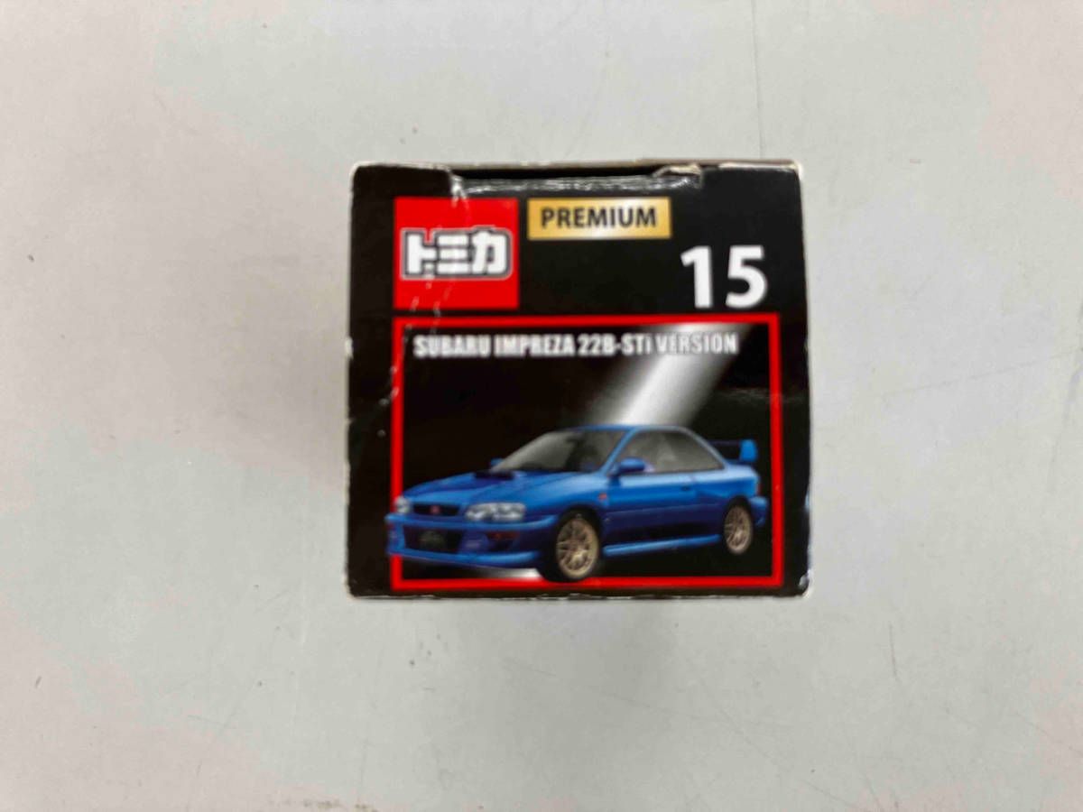 タカラトミー スバル インプレッサ 22B-STIバージョン 1/61 ＋S4 トミカ No.15 スバル インプレッサ 22B-STiバｰジョン トミカプレミアム