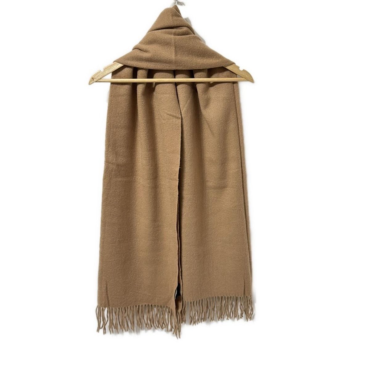 theory セオリー 大判ストール マフラー ベージュ カシミア100% theory