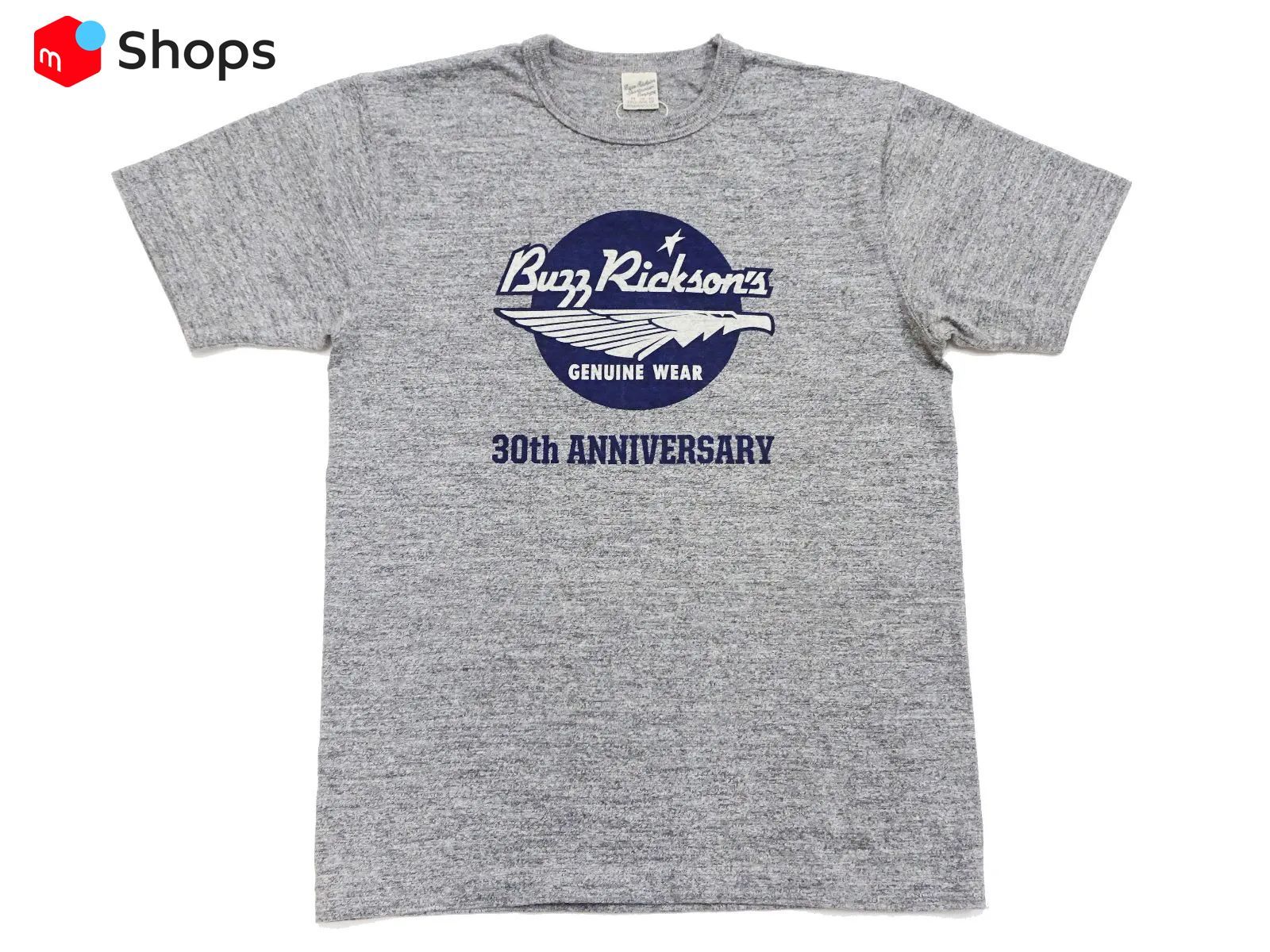 バズリクソンズ) BUZZ RICKSON'S スラブ Tシャツ 「30周年