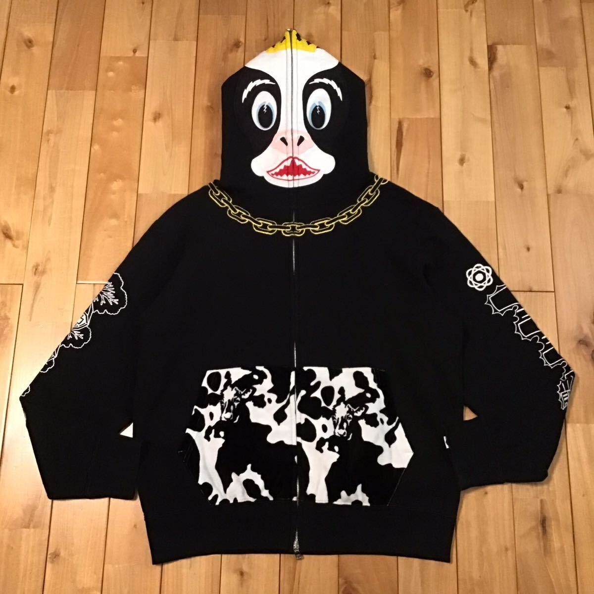☆青山限定☆ ホルスタイン パーカー Mサイズ Holstein full zip 