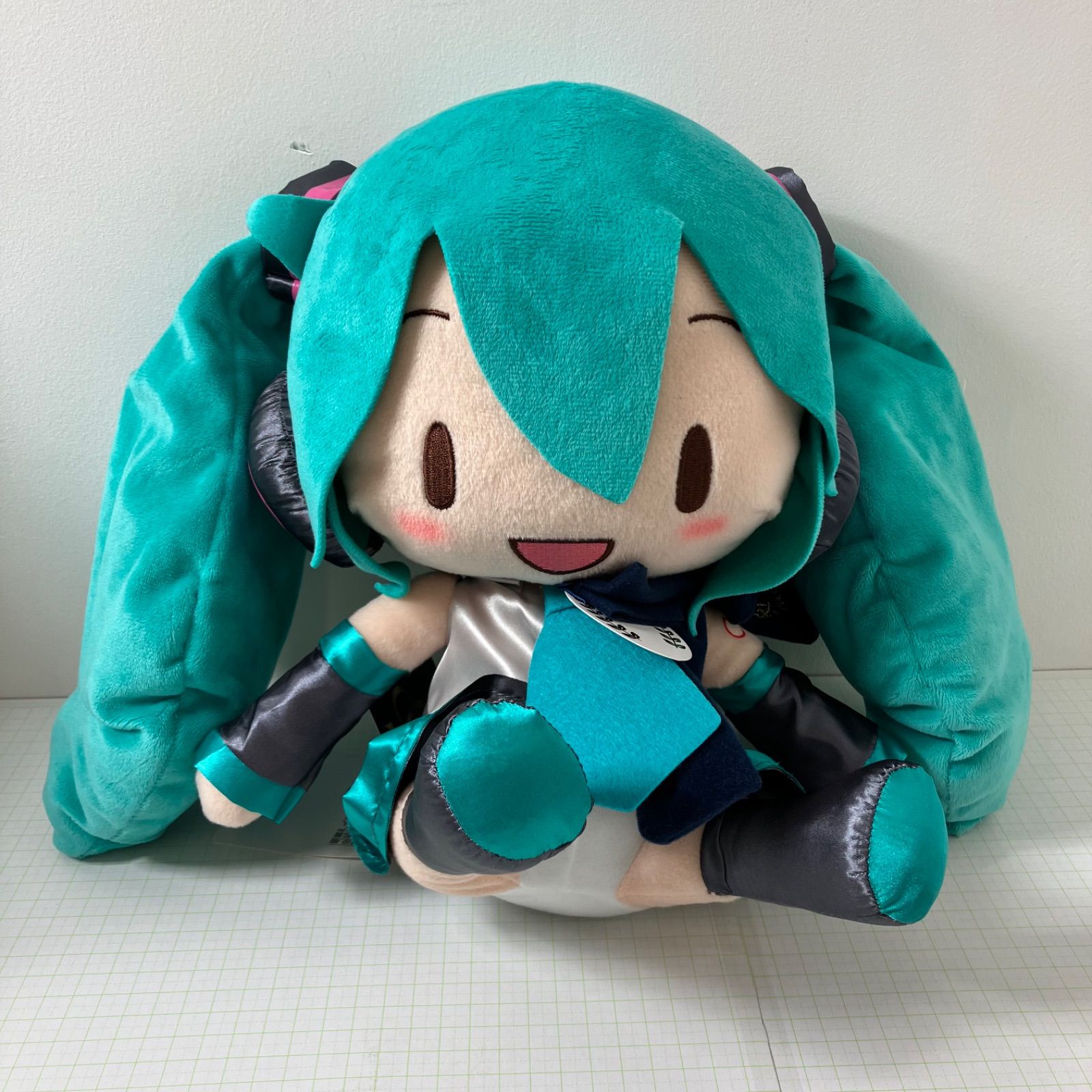 瀬戸店】タグ付き 初音ミク ふわぷち Preciality Lぬいぐるみ