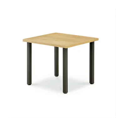 ★送料無料★ニレ天然木のシンプルなダイニングテーブル　80cm　ナチュラル色