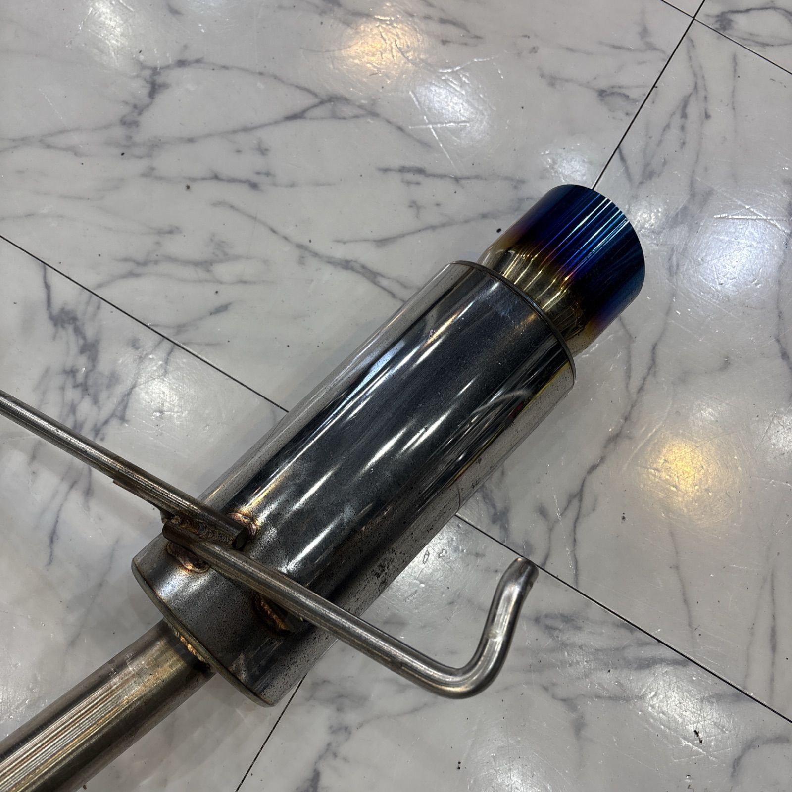 Bluefin ？ジムニー JB23 ジムニー　社外マフラー　美品　スズキ 楽天市場】ジムニー フロントパイプ マフラー JB23W 2-7型 車