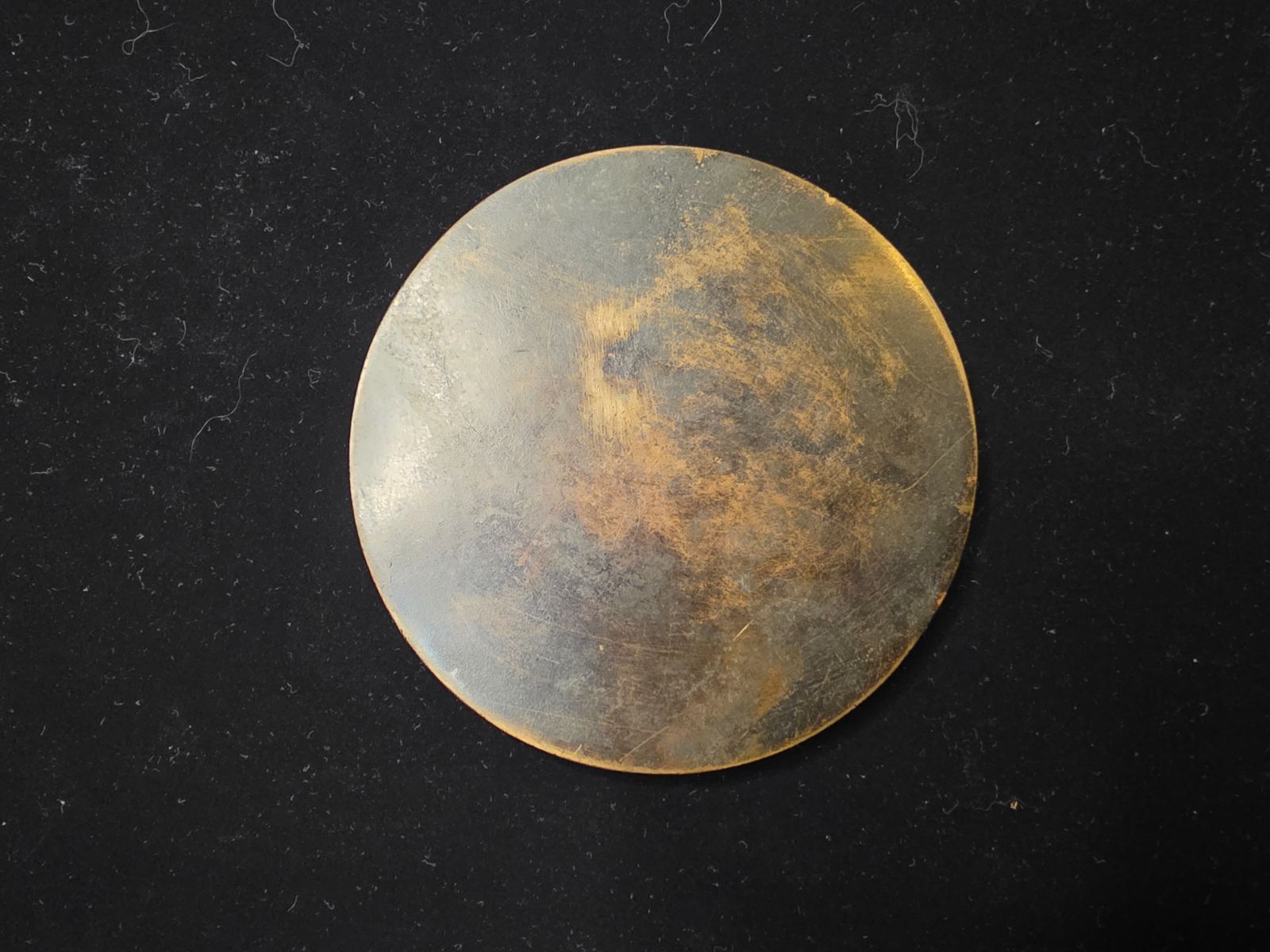 時代物 古鏡 銅鏡 和鏡 洲浜松楓双鶴鏡 - メルカリ