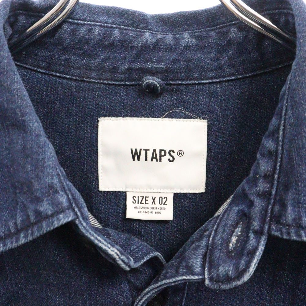 WTAPS (ダブルタップス) 21AW LP/LS/COTTON DENIM ロングスリーブ長袖