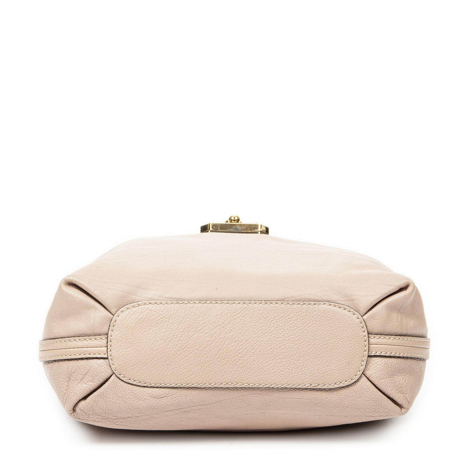 CHLOE クロエ小エルジーサッチェルピンクカーフスキンレザーAB