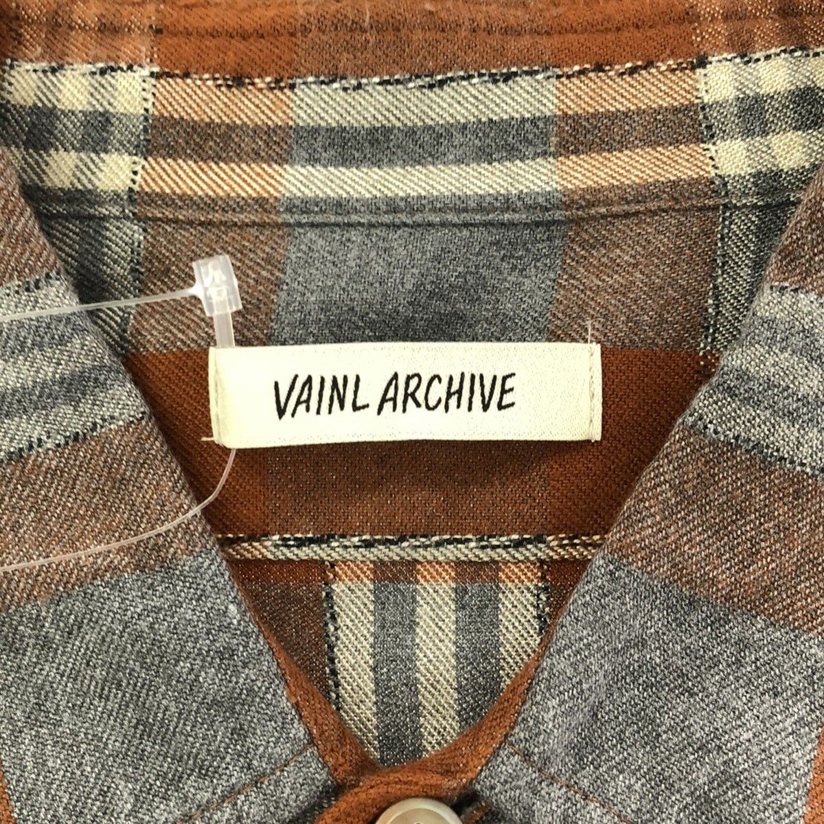 VAINL ARCHIVE ヴァイナルアーカイブ TOM スパンレーヨンチェック 