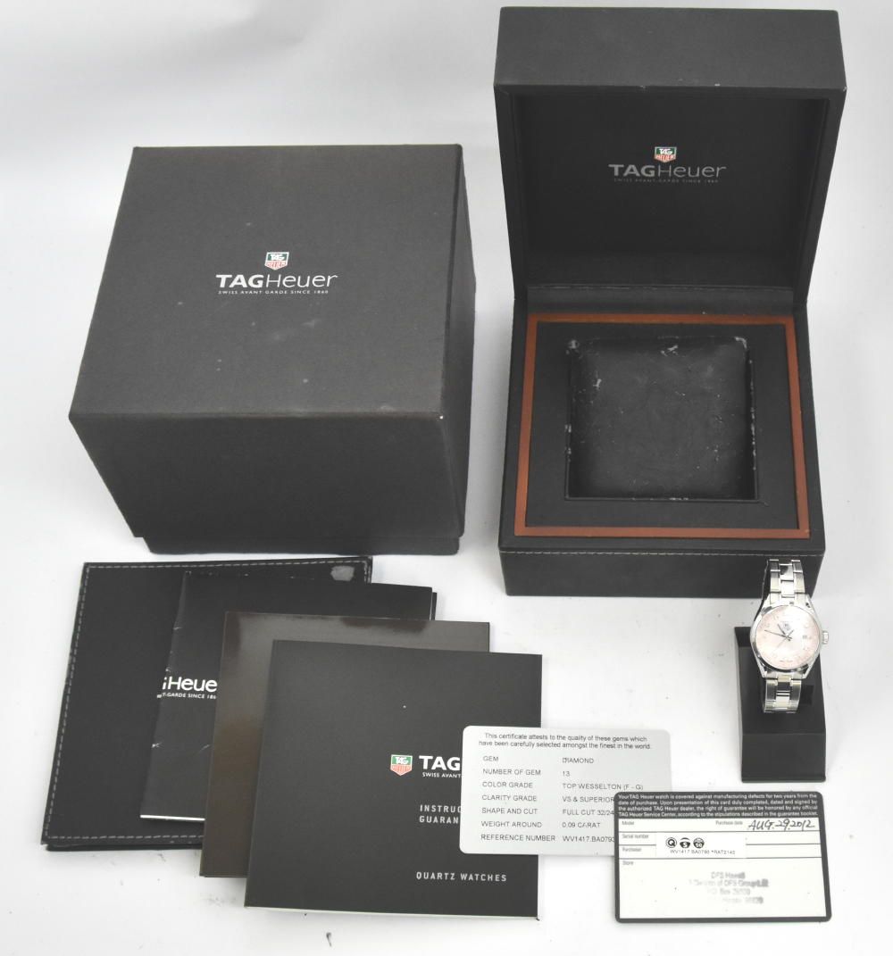 タグホイヤー TAG HEUER WV1417 カレラ キャリバー9 13P ダイヤモンド