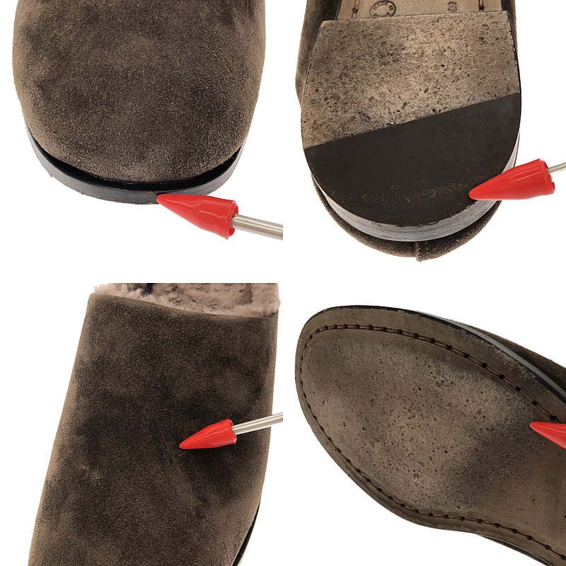 ARTS&SCIENCE ムートン　スエード　スリッポン Mouton Slip-on2 / ムートン スエードレザー スリッポン