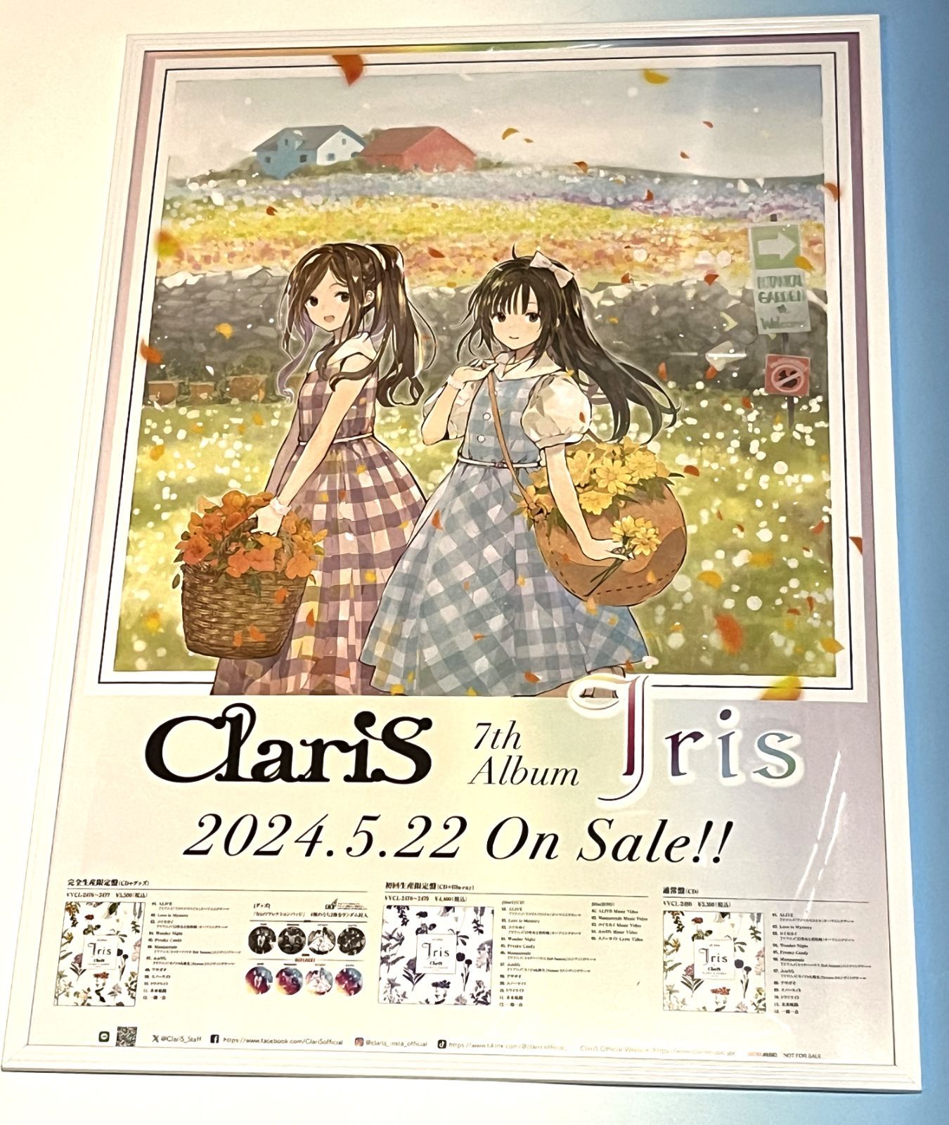 ストア claris ポスター 画像