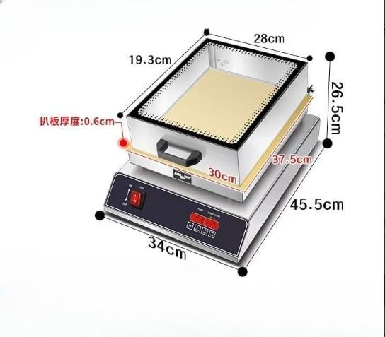 業務用目に見えるカバースフレマシン電気スフレマシン 温度範囲50~300℃