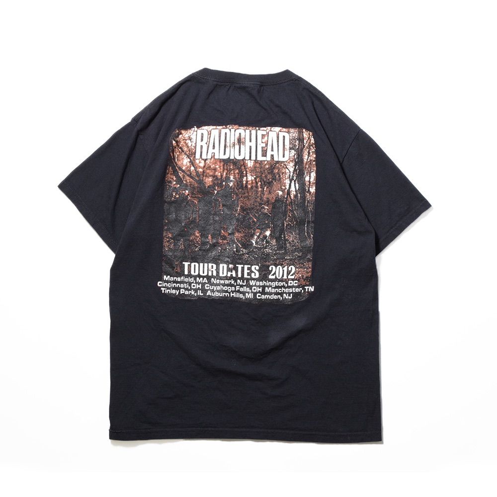 USED MUSIC Tee RADIOHEAD 2012 Tour レディオヘッド 2012ツアー