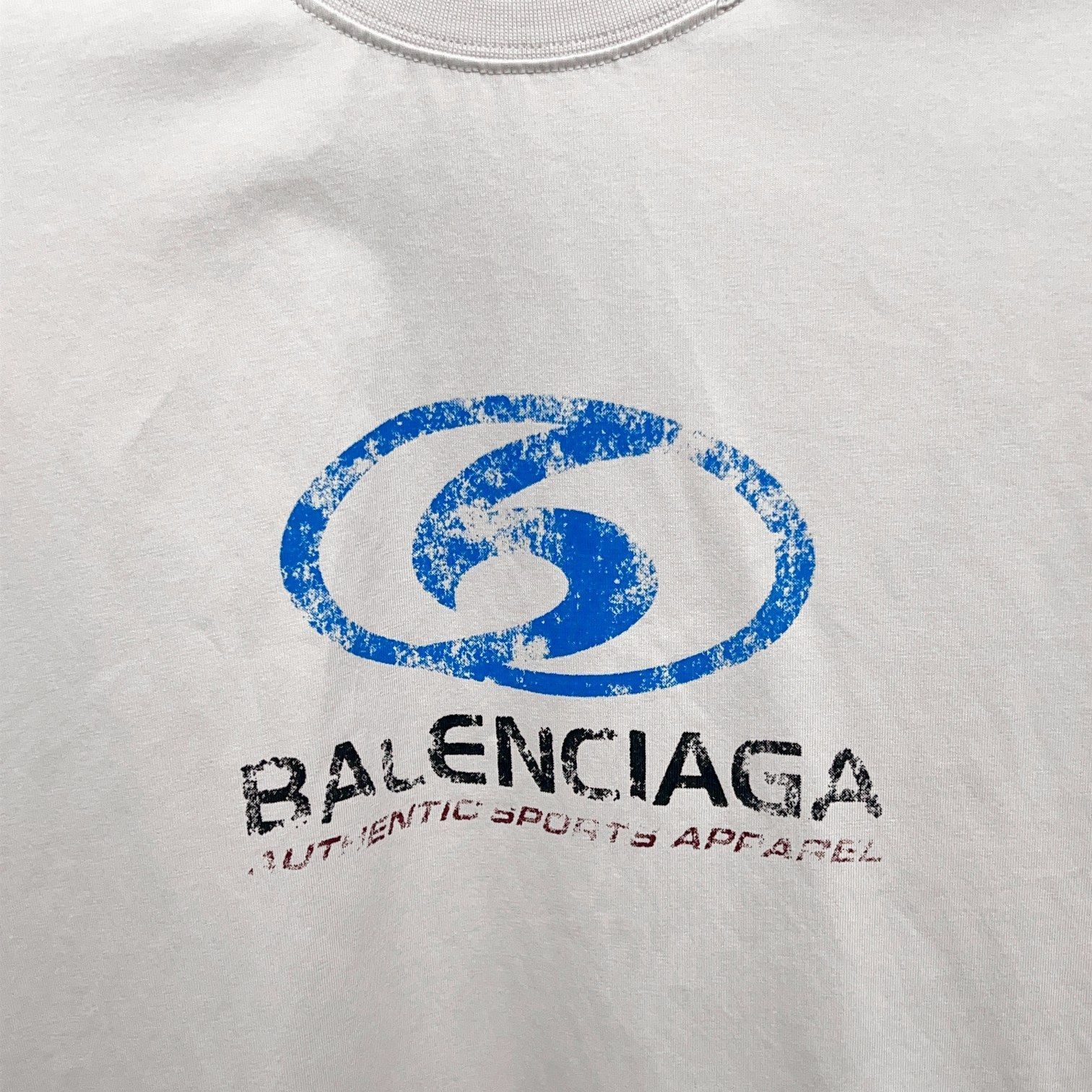 本日限定特価】BALENCIAGA メンズ＆レディース ロングスリーブ T