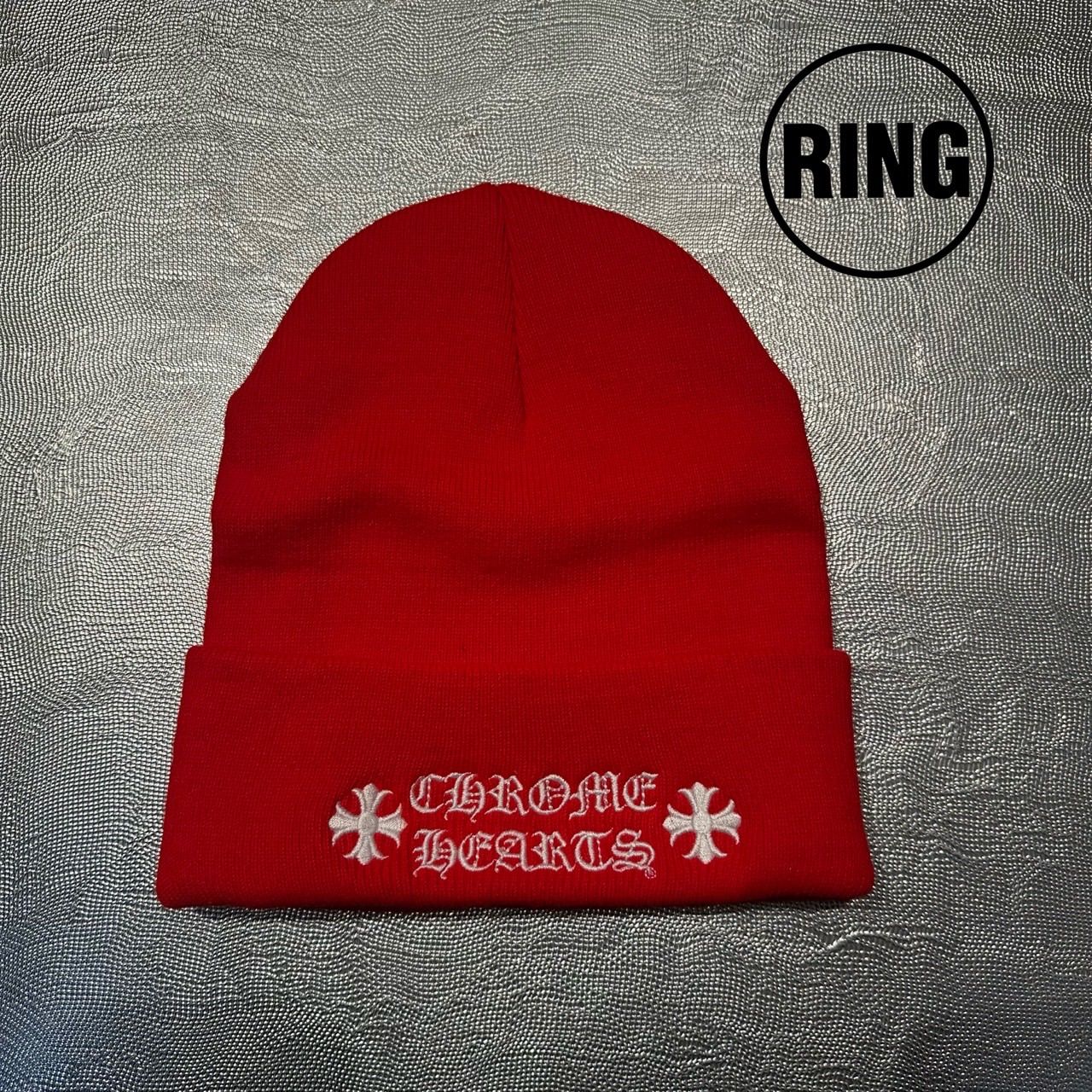 Chrome Hearts Vertical Logo beanie