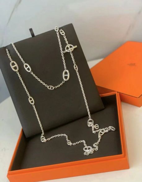 【HERMES】ファランドール 2way ロングネックレス 160cm