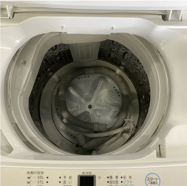 6997【中古】マクスゼン 7kg 全自動洗濯機 JW70WP01 2019年製 maxzen 