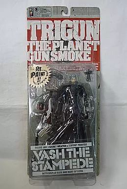 【未開封】ヴァッシュ・ザ・スタンピード リペイント シニスターブラックVer.「トライガン」TRIGUN PLANET GUN SMOKE 中古】フィギュア ヴァッシュ・ザ・スタンピード(素顔