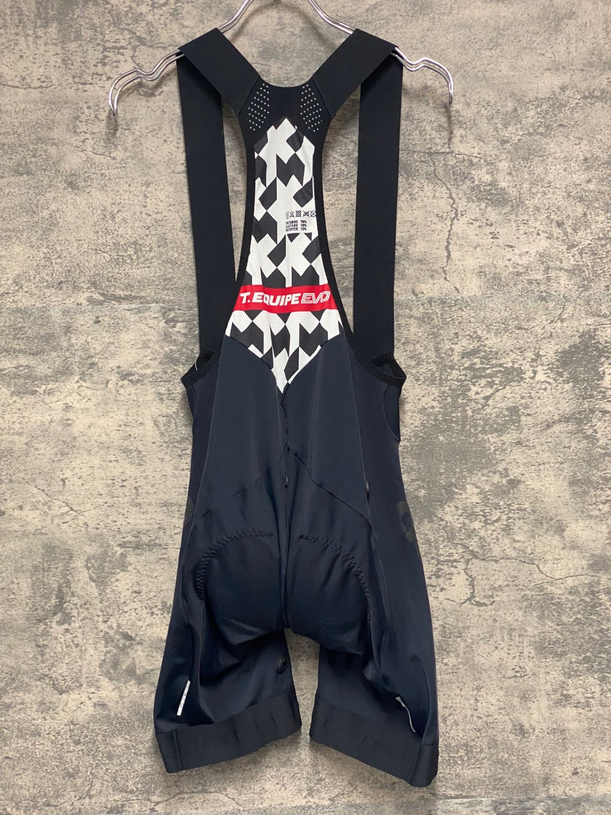 JA396 アソス assos T.EQUIPE EVO ビブショーツ 黒 M ASSOS / アソス