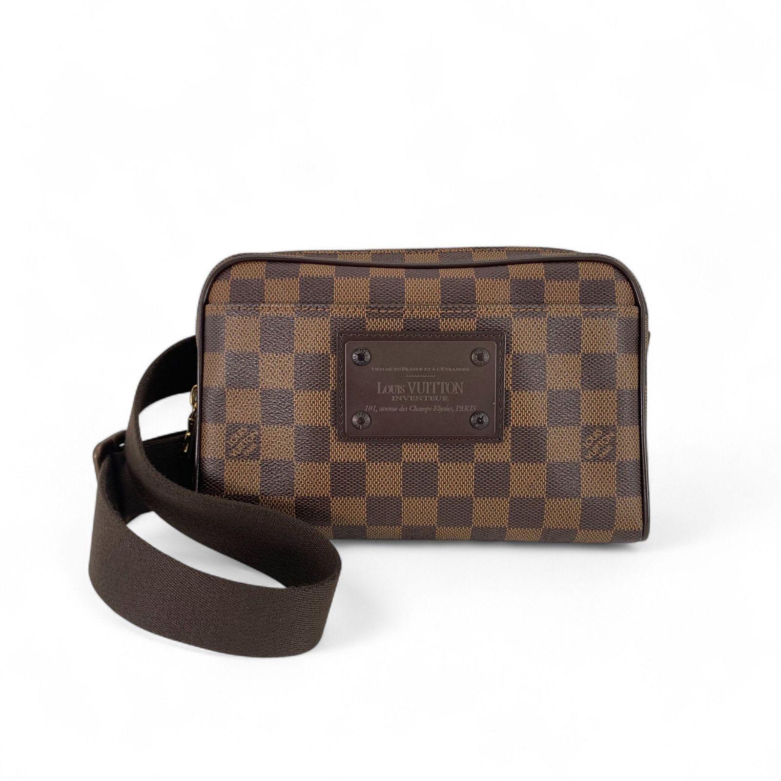 LOUIS VUITTON / ダミエ バムバッグ ブルックリン ボディバッグ LOUIS VUITTON 未使用 ルイヴィトン ダミエ バムバッグ