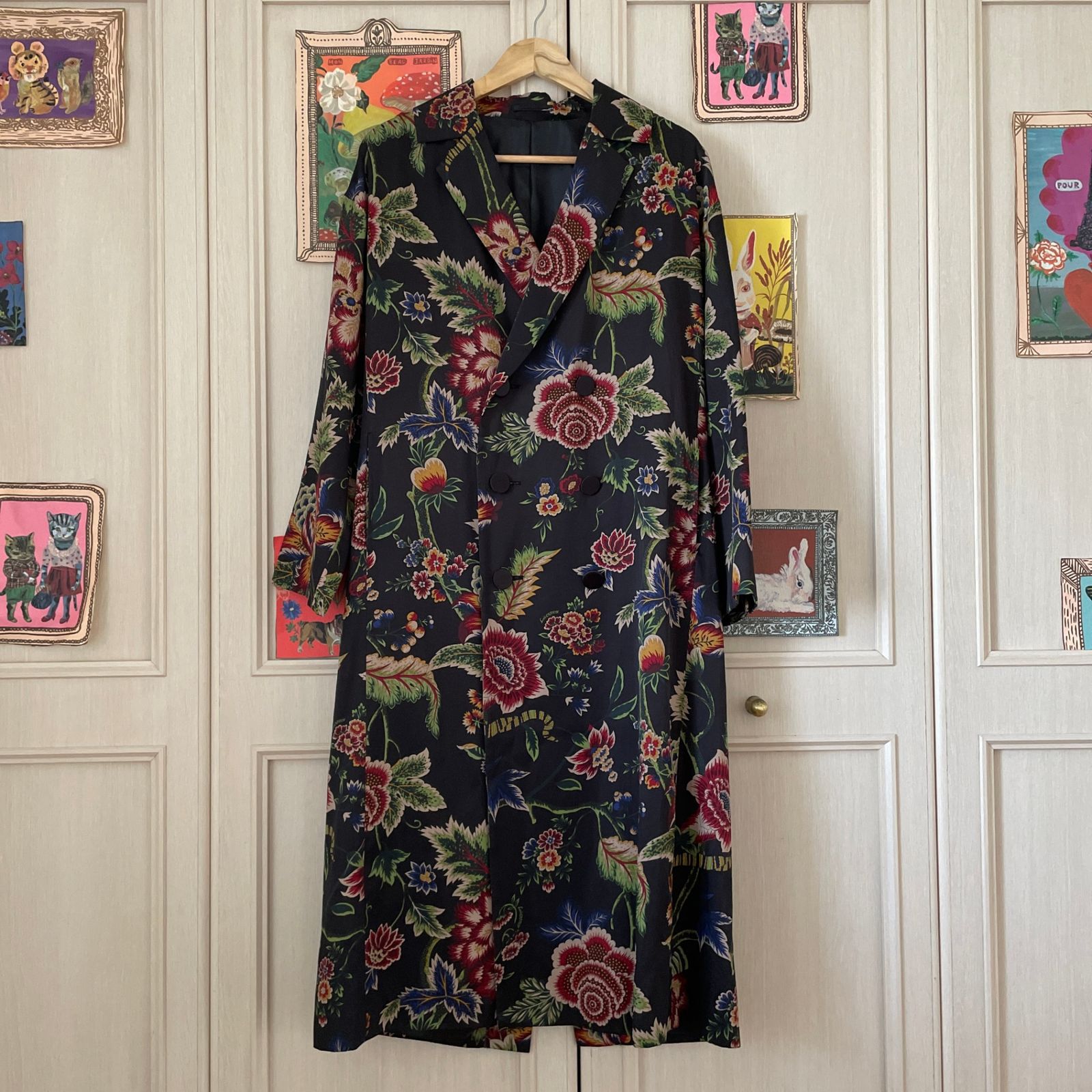 Lois 美品 Lois CRAYON ロイスクレヨン ゴブラン ダッフルコートM