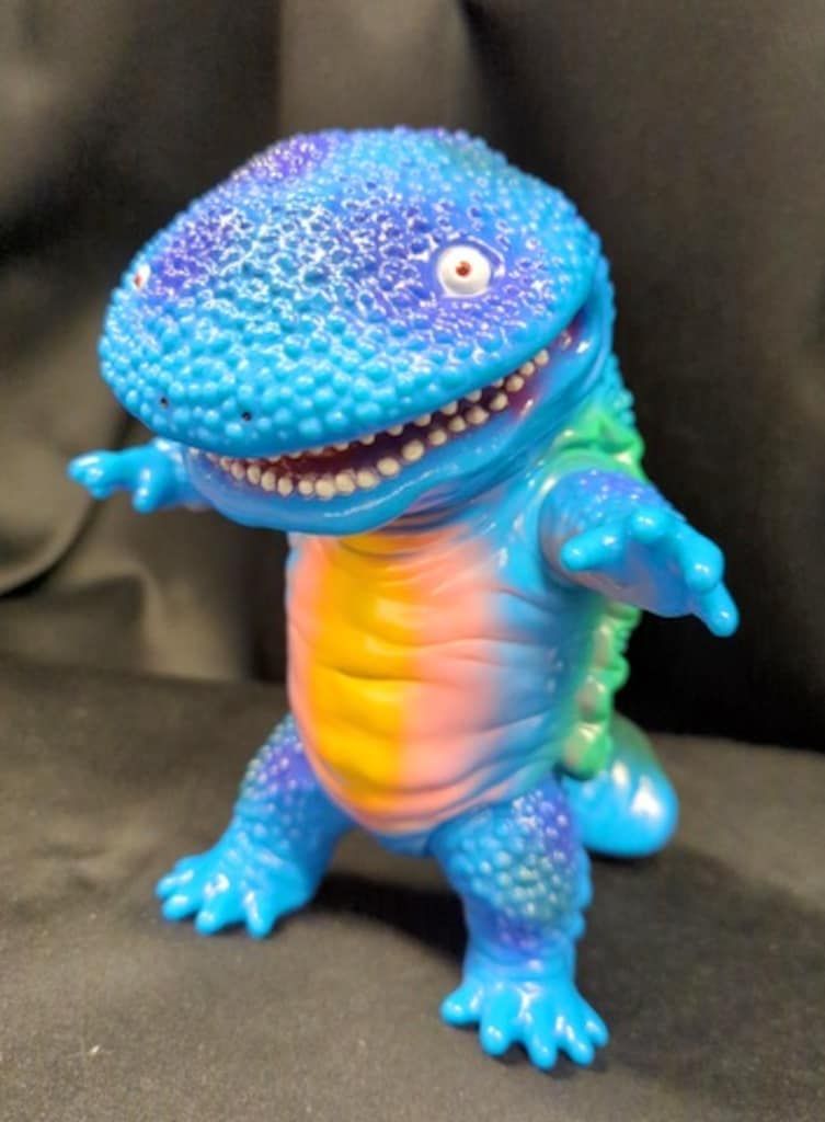 one up 大サンシロー ソフビ 青 One up ピコピコ怪獣軍団大集合ソフビ