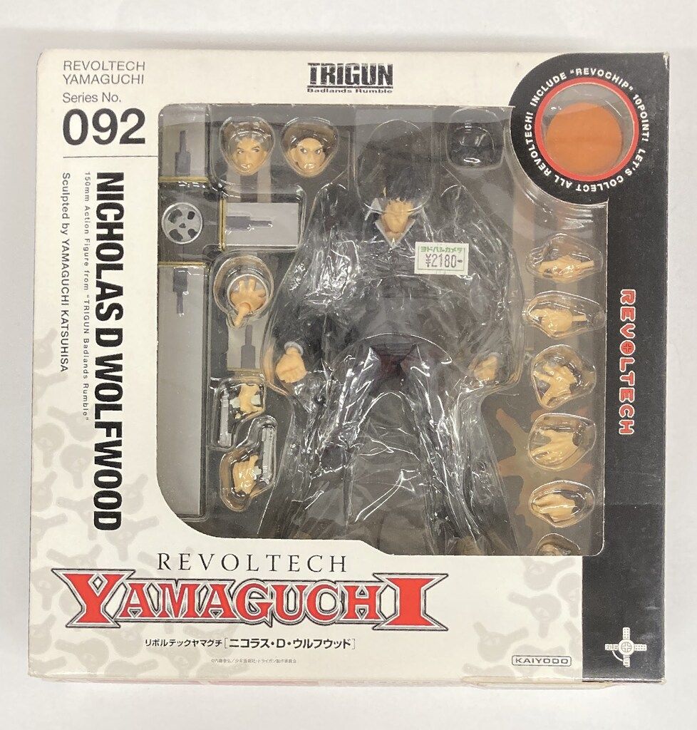 リボルテックヤマグチ No.092 ニコラス・D・ウルフウッド 「トライガン