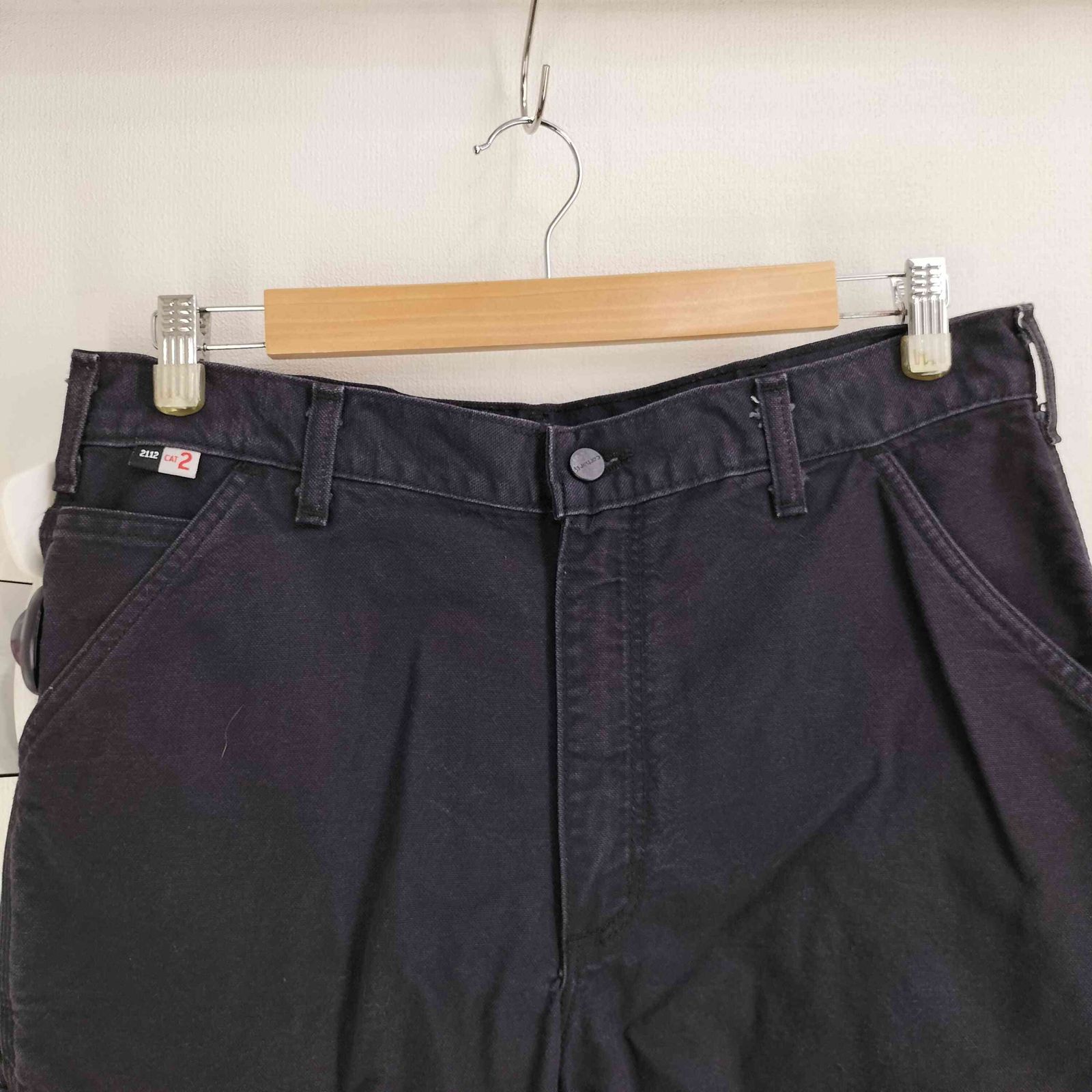 Carhartt ペインターハーフパンツ Carhartt ペインター ハーフパンツ ダック地 黒 ショーツ 短パン