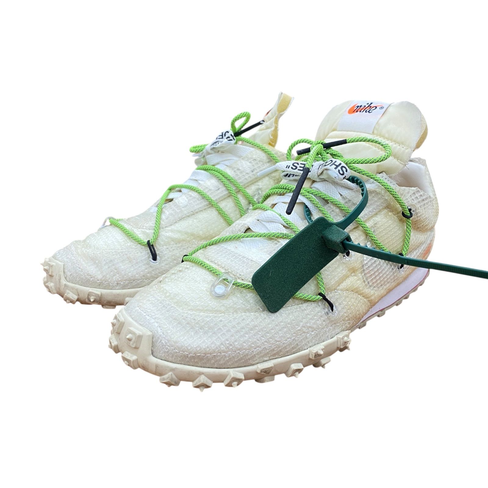 EM10008 Off-White×Nike Women s Waffle Racer スニーカー シューズ 27.5cm き