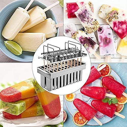 100個のアイスキャンデースティック付き