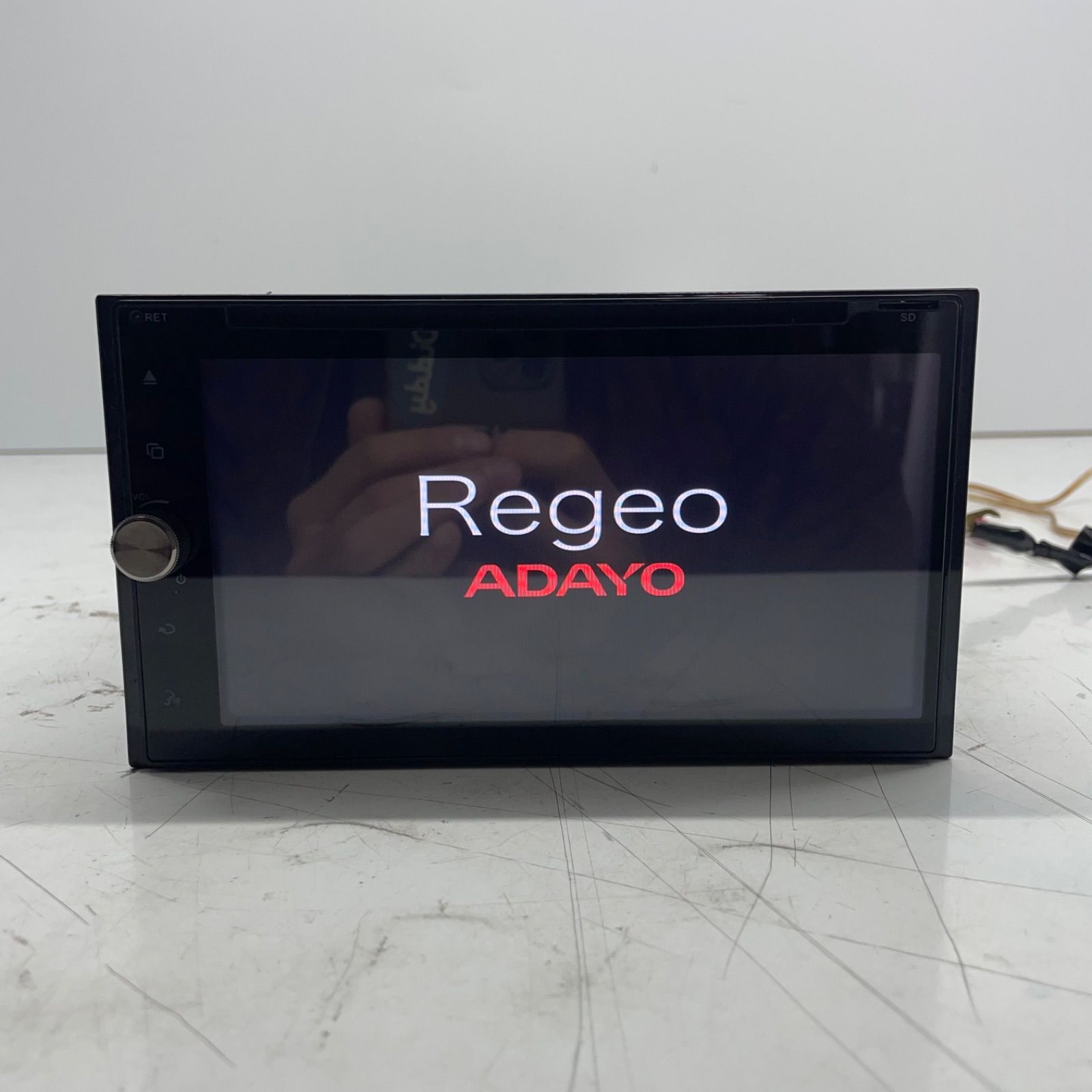 Regeo ADAYO DN6V56A 2DIN マルチメディアプレイヤー オーディオ プレイヤー DVD CD Bluetooth ナビ カーナビ  チューナー 動作OK P61484 - メルカリ