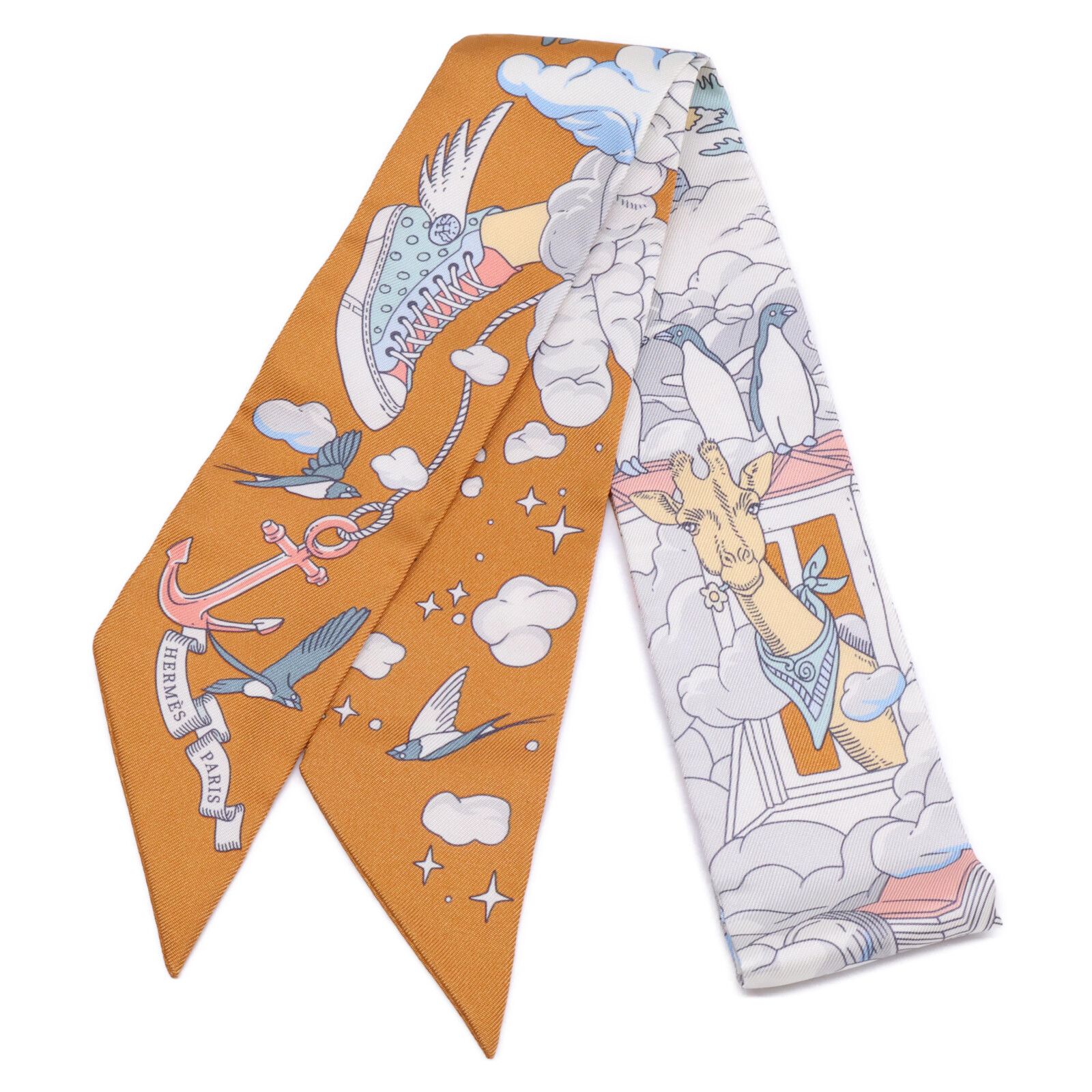 HERMES エルメス 新品同様 私の雲 ツイリー - メルカリ