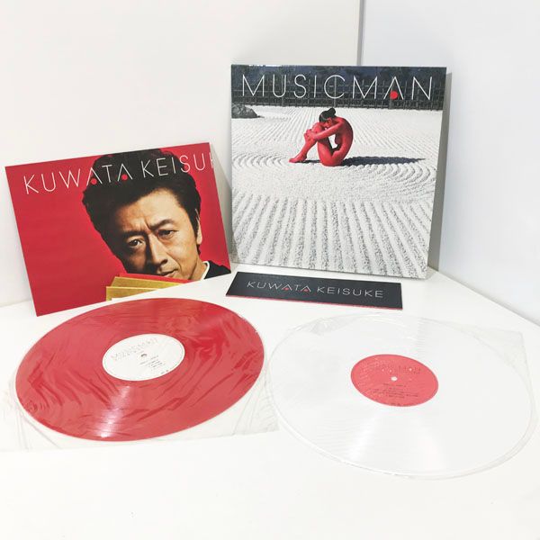 桑田佳祐 MUSICMAN アナログ盤 美品 貴重 カラー・レコード 2LP サザン