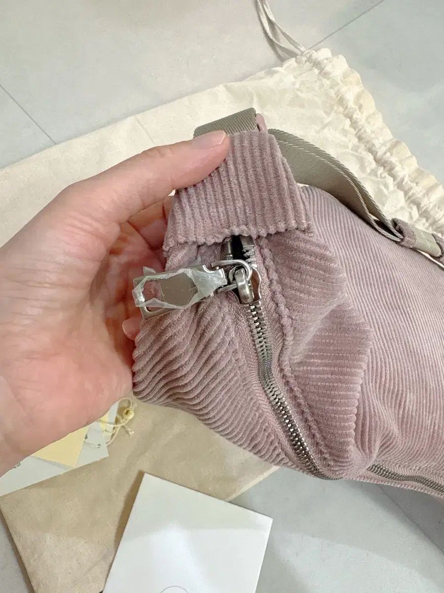 MINITMUTE ミニミュート CLO WAIST ラージ コーデュロイ ピンク