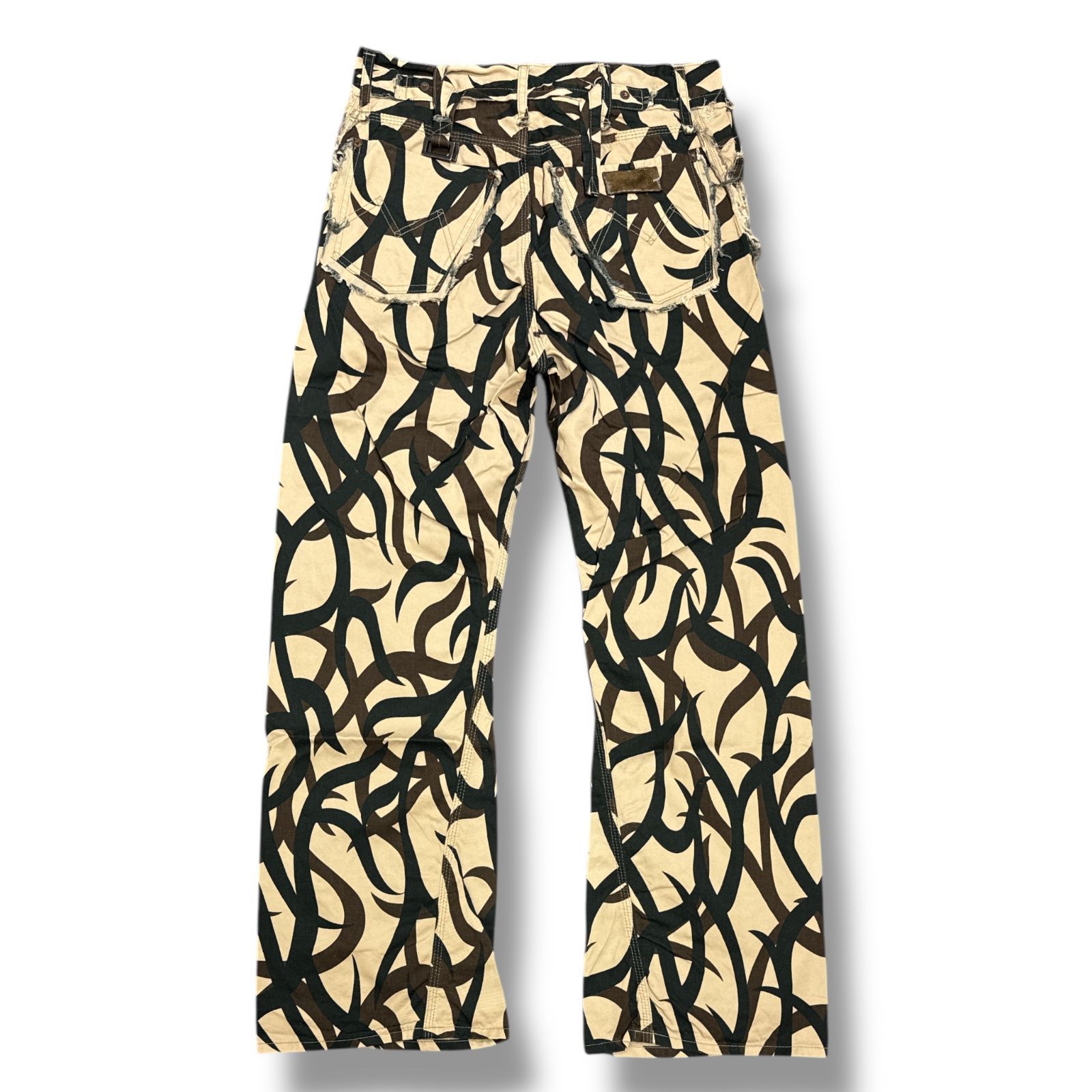 参考上代51700円 未使用品［ー］MINUS Tribal Camouflage Slash
