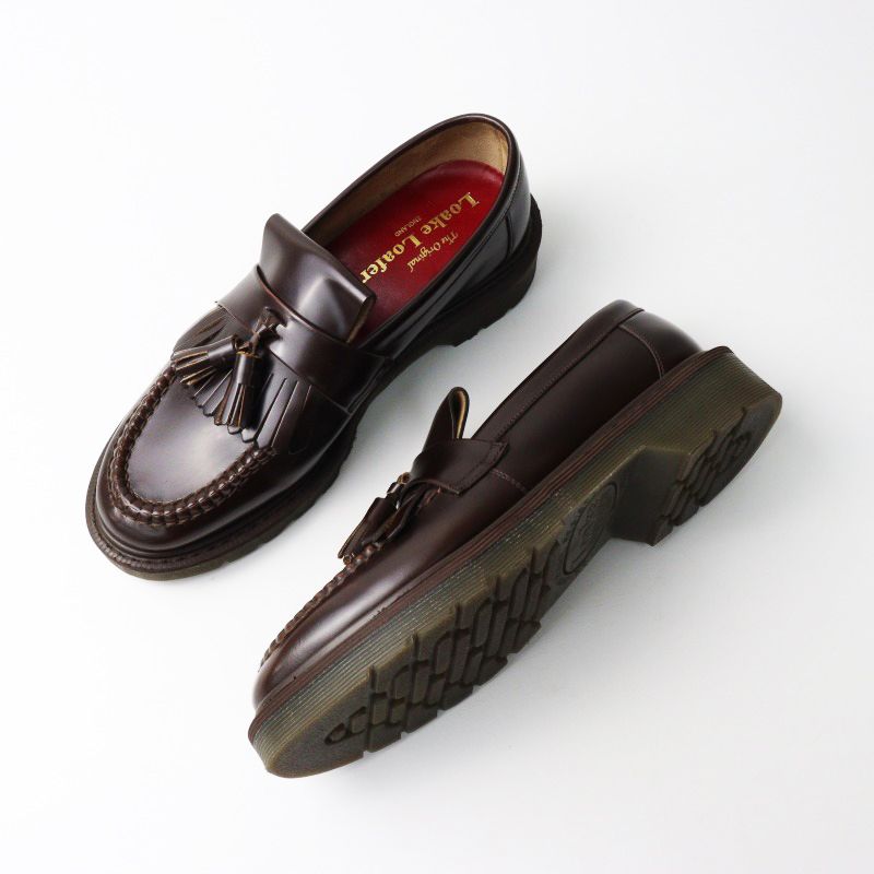 極美品 ローク Loake 623Bt BRIGHTON ブライトン ガラスレザー