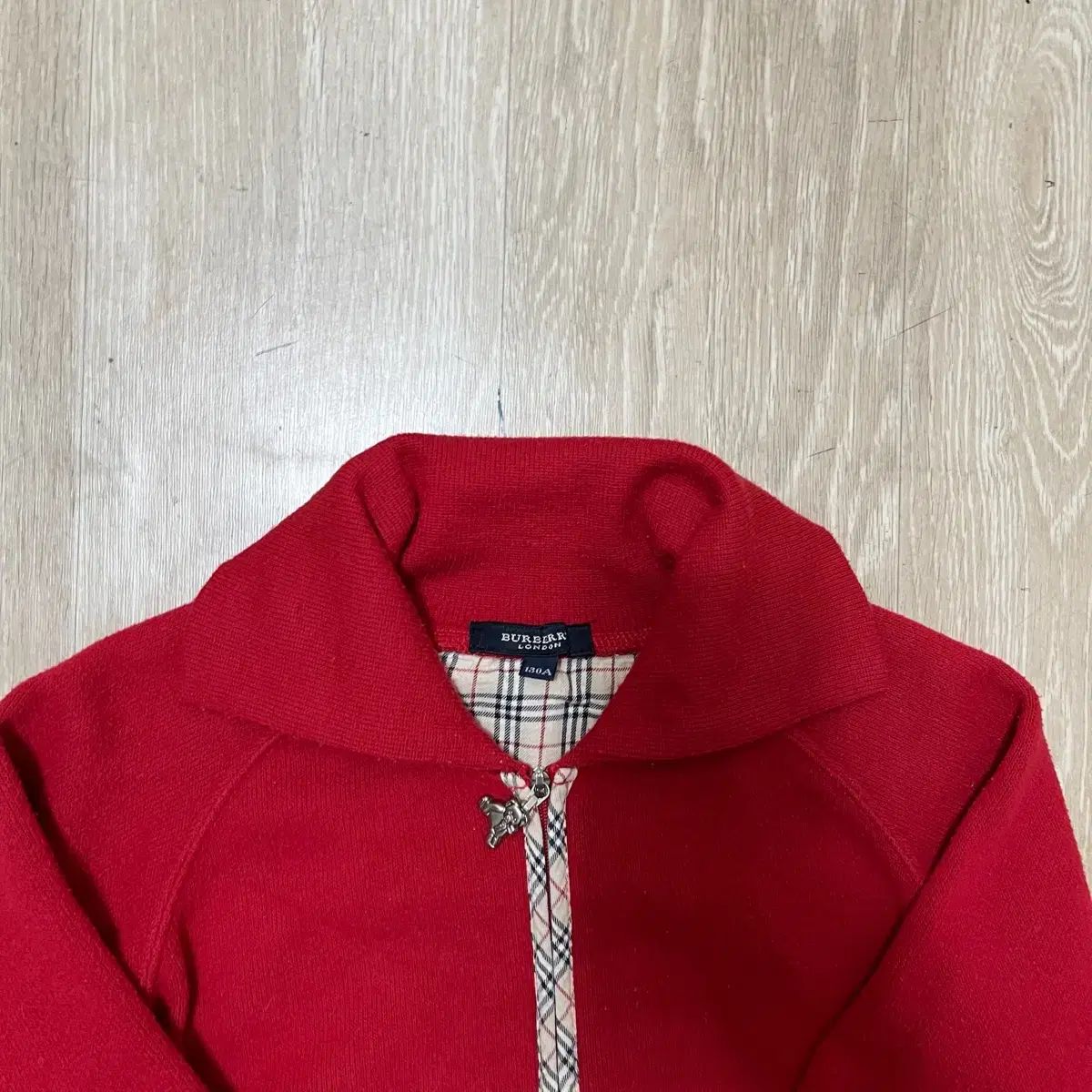 BURBERRY(バーバリー ) ロンドン キッズ チェック ハイネック ニット 
