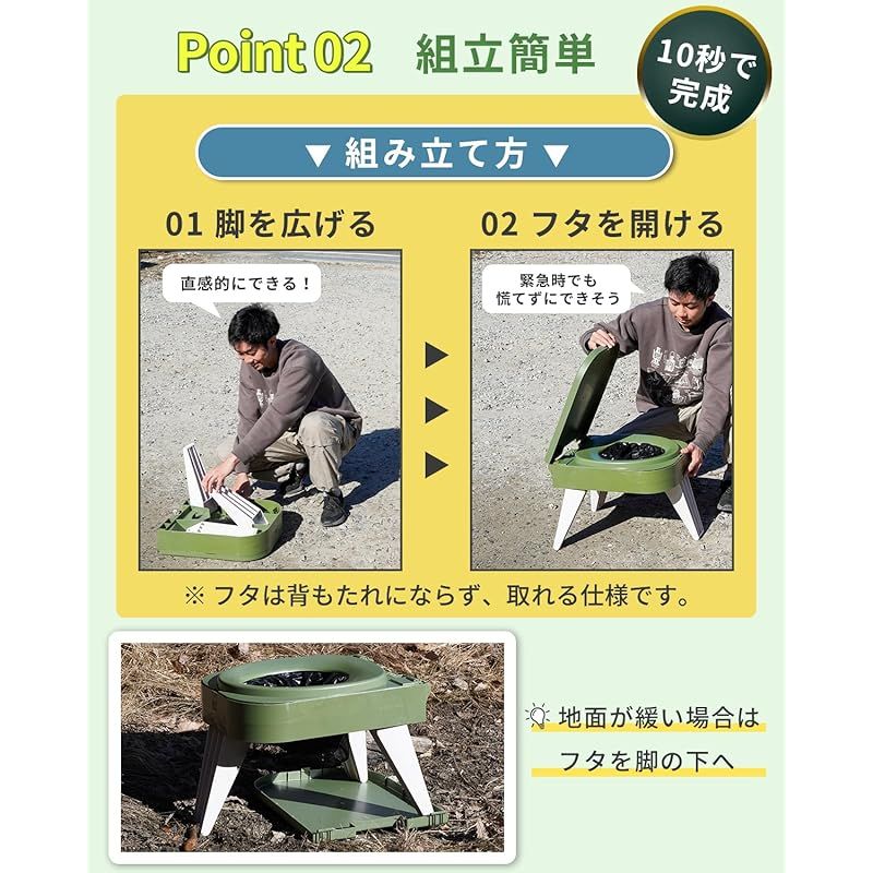 防災士推奨 簡易トイレ