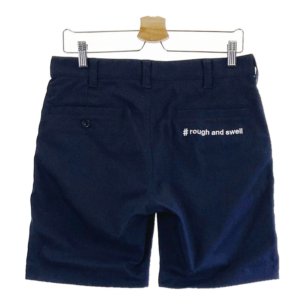 サイズ S ROUGH-SWELL ラフアンドスウェル ハーフパンツ サイドライン ネイビー系 240101457247 ゴルフウェア メンズ ストスト