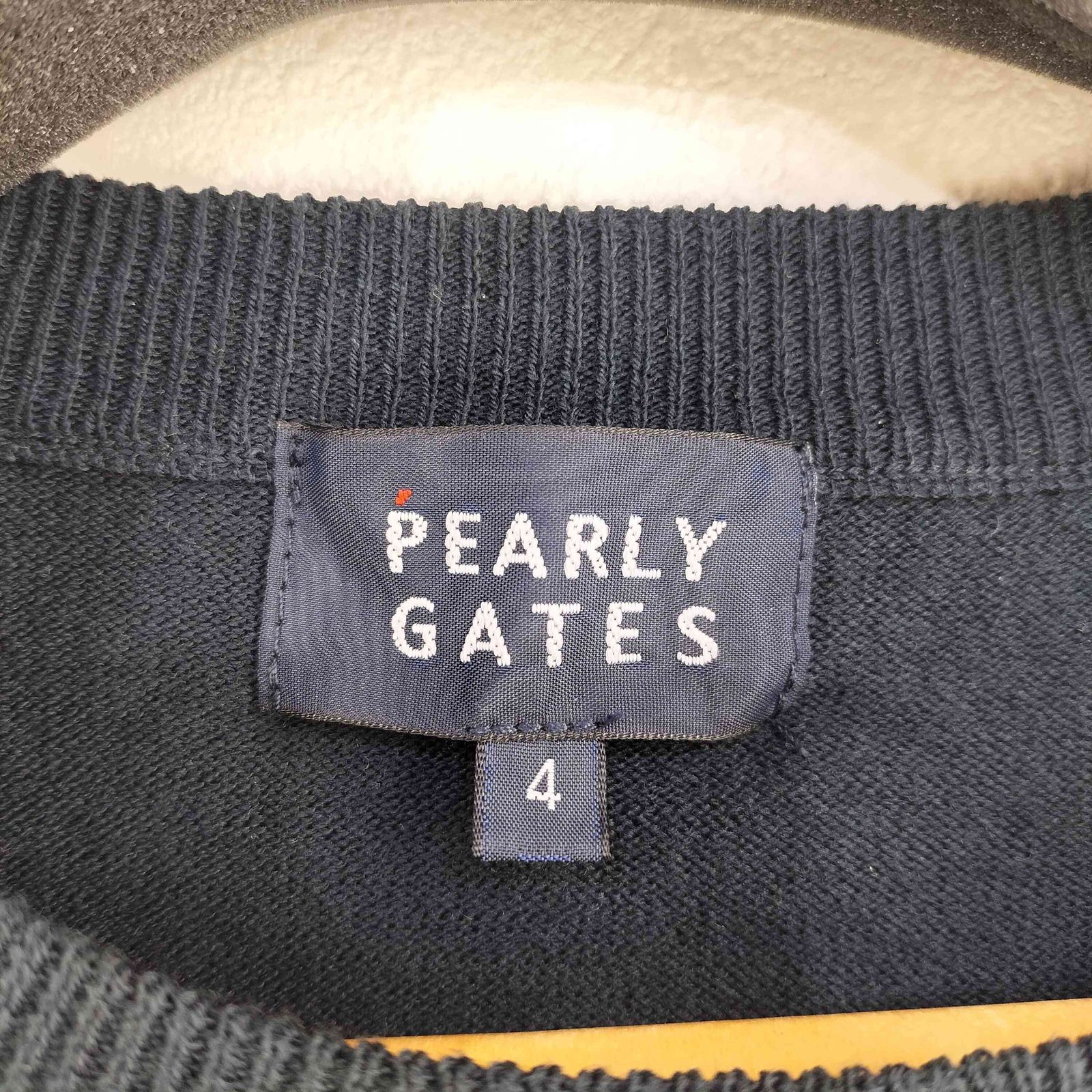 パーリーゲイツ PEARLY GATES 30周年記念 クルーネックニット メンズ