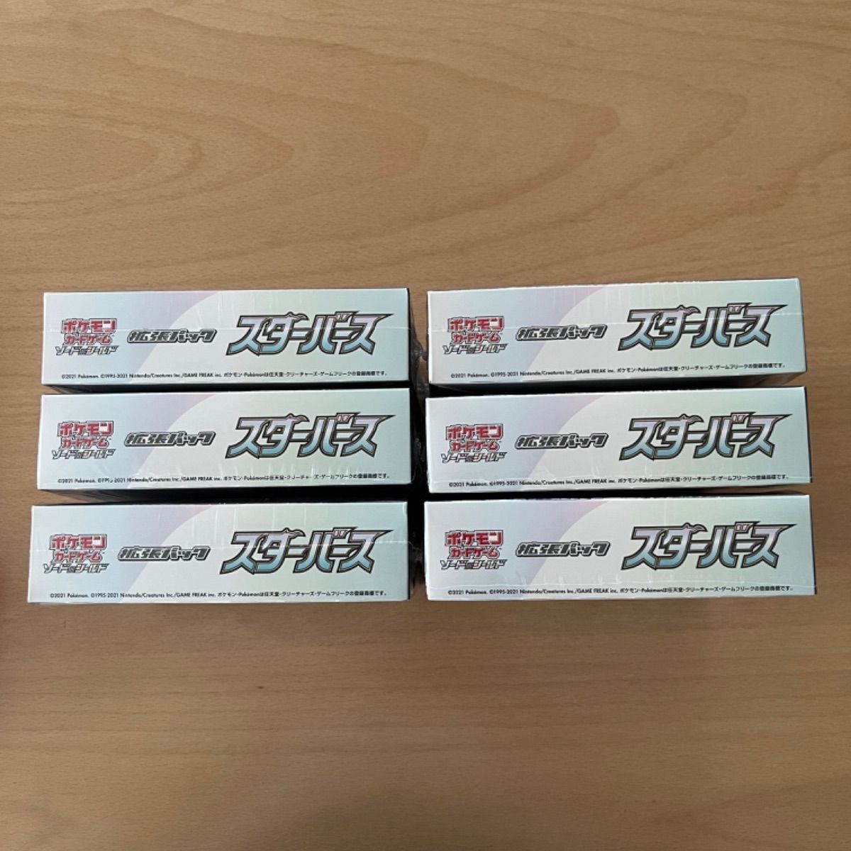 ポケモンカード スターバース シュリンク付き 6BOX - メルカリ
