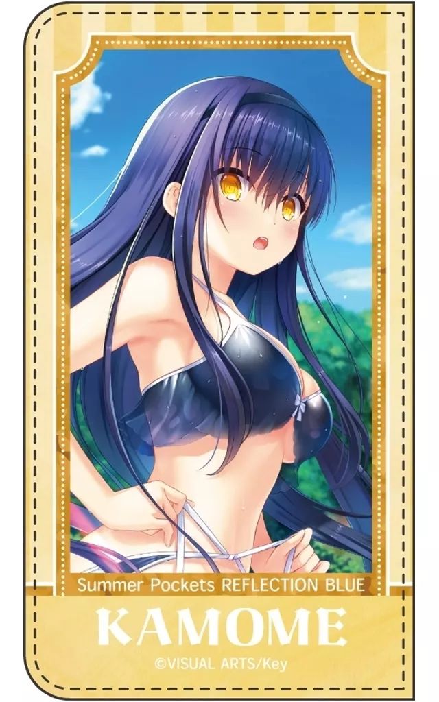 中古】財布・パスケース 久島鴎 ミニウォレット 「Summer Pockets