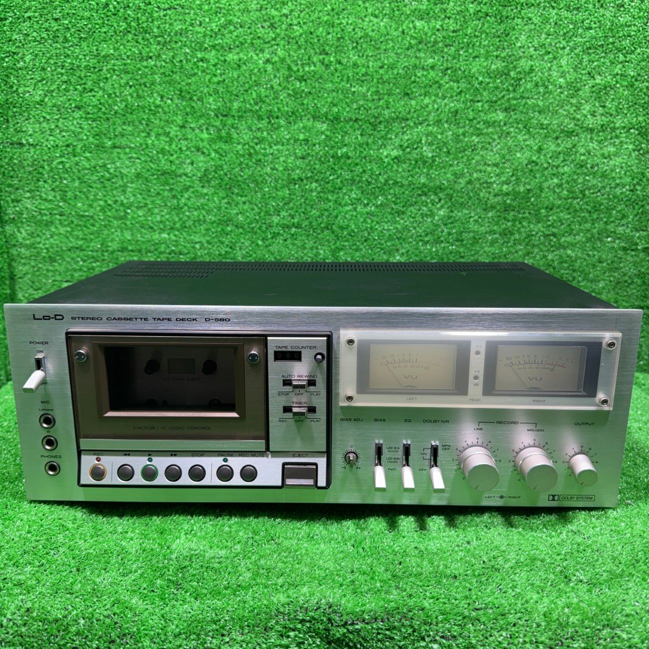 Lo-D ステレオカセットデッキ D-580 ジャンク オーディオ機器 ローディ