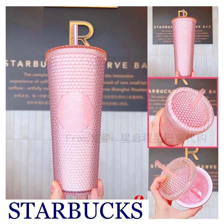 日本未発売 スターバックス キラキラタンブラー ピンク 海外