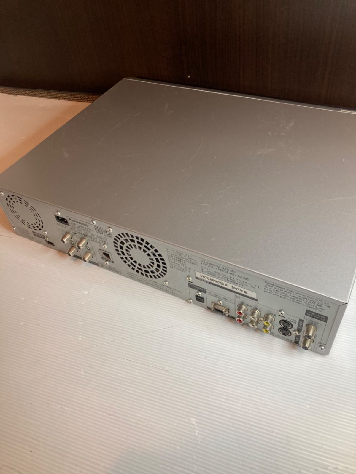 新商品-Panasonic - 希少整備済!パナソニックVHS/HDD/DVDレコーダDMR