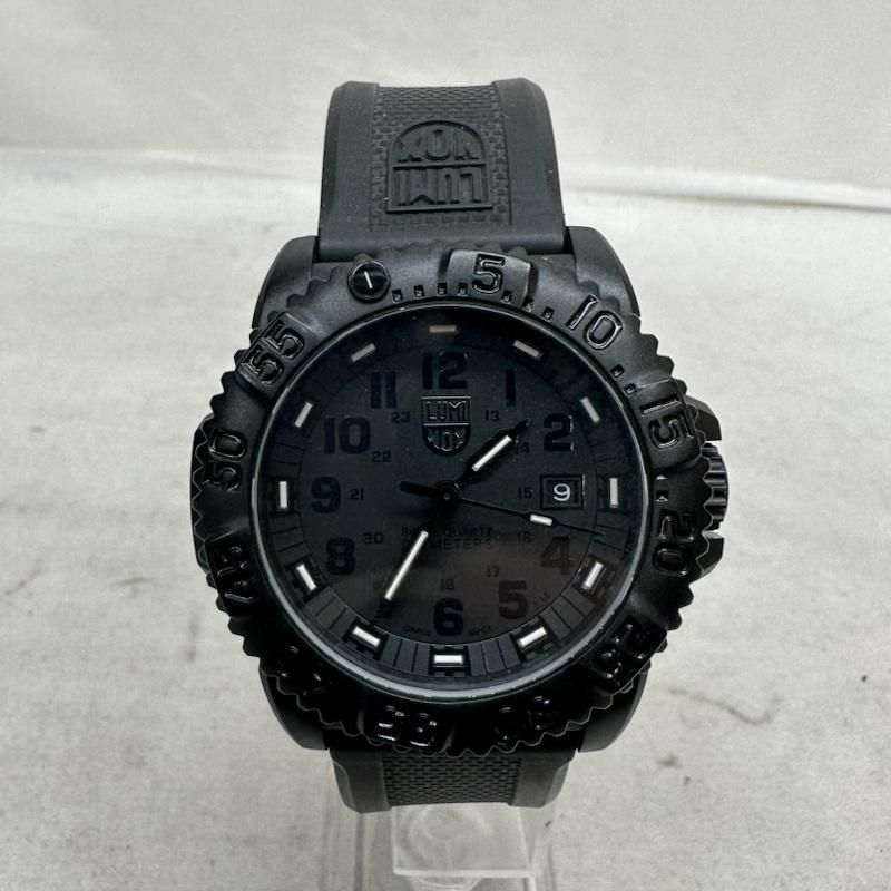 【美品】 LUMINOX SERIES　3050/3950 ブラック デイト NAVY SEAL COLORMARK 3050 SERIES Ref.3051 BO | Luminox