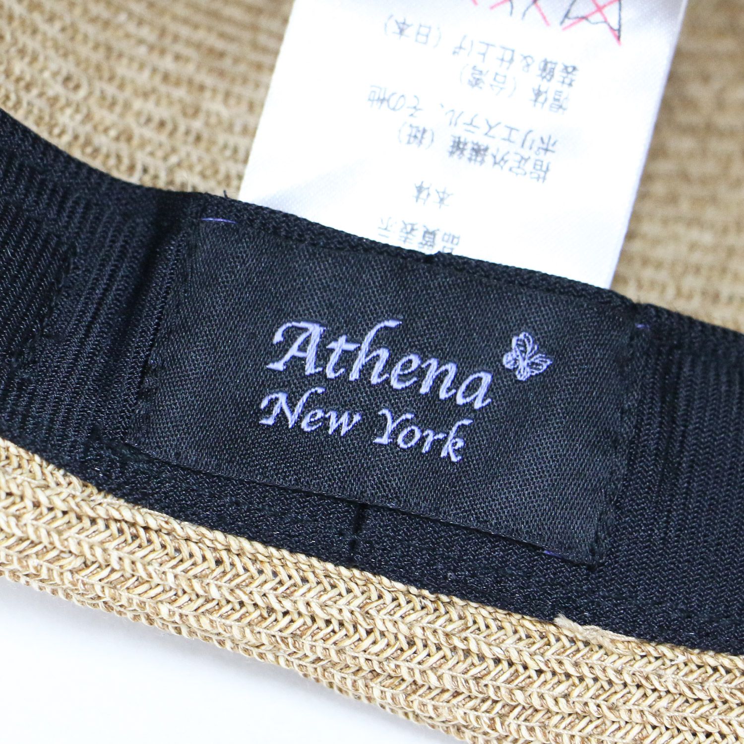 Athena New York アシーナニューヨーク ハット ナチュラル