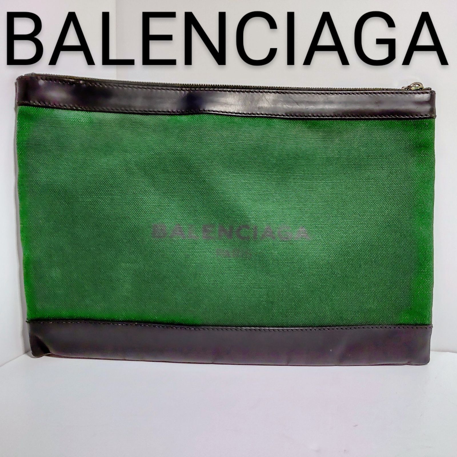 USED中古品】 BALENCIAGA バレンシアガ クラッチバッグ 373840 