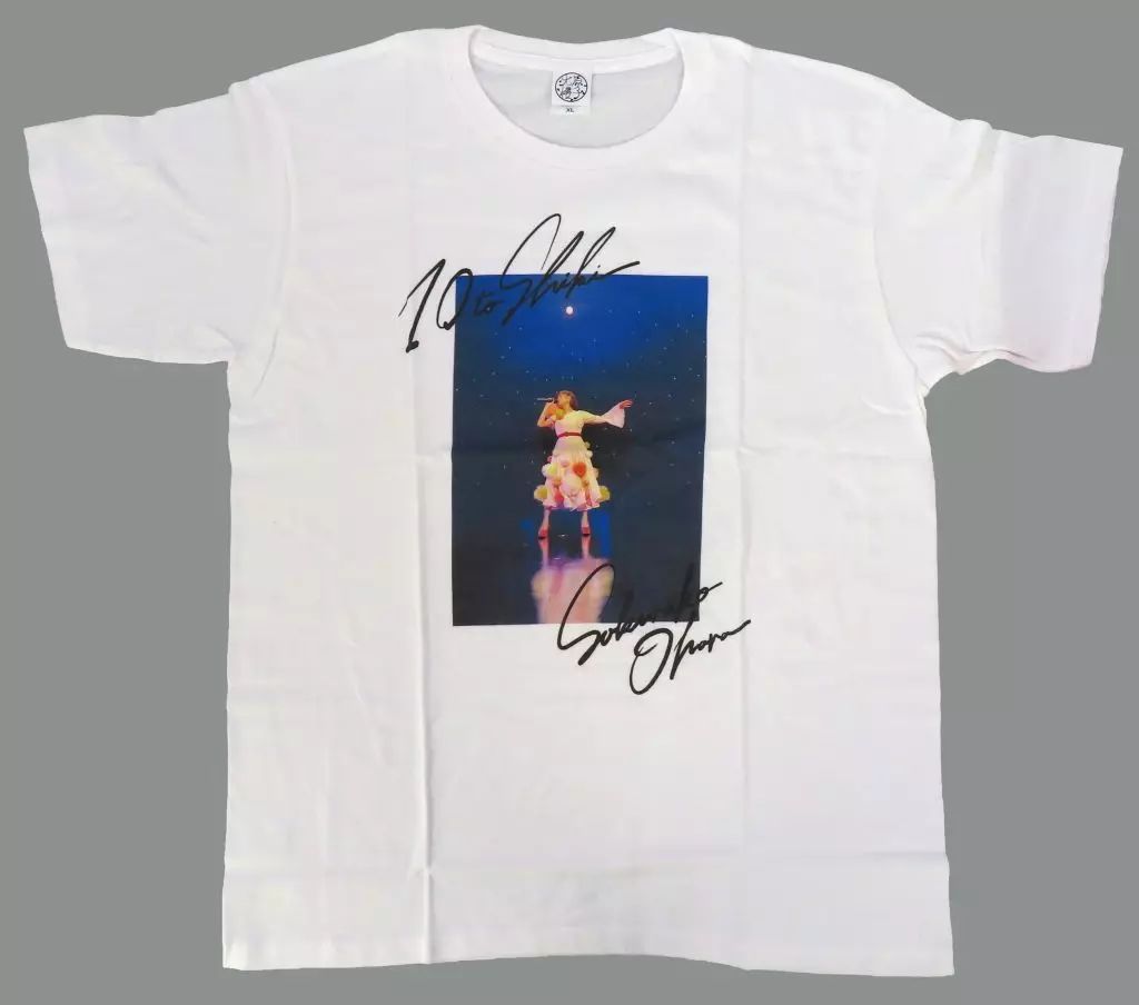 中古】Tシャツ 大原櫻子 Thank you!10(点)灯式Tシャツ ホワイト XL